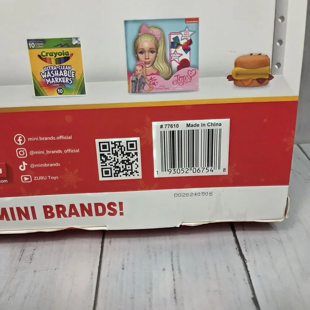 Limited Edition Mini Brands Advent Calendar 24 Mystery Collectibles Toys Zuru